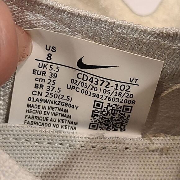 Nike Sneakers Women's React Infinity Run Flyknit White Ombre 2020 | 8 - Picture 7 of 12